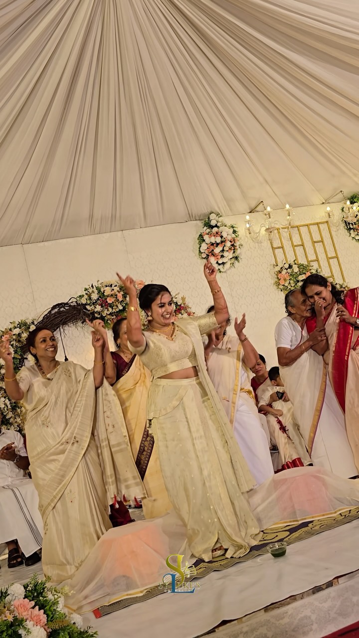 Wedding celebration at Peetees Auditorium